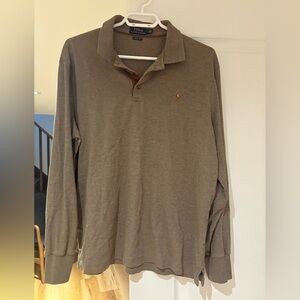 Polo by Ralph Lauren Men's Tan Polo Shirt